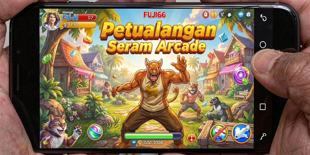 Tangkapan layar FUJI66 yang menunjukkan aksi gameplay seru.