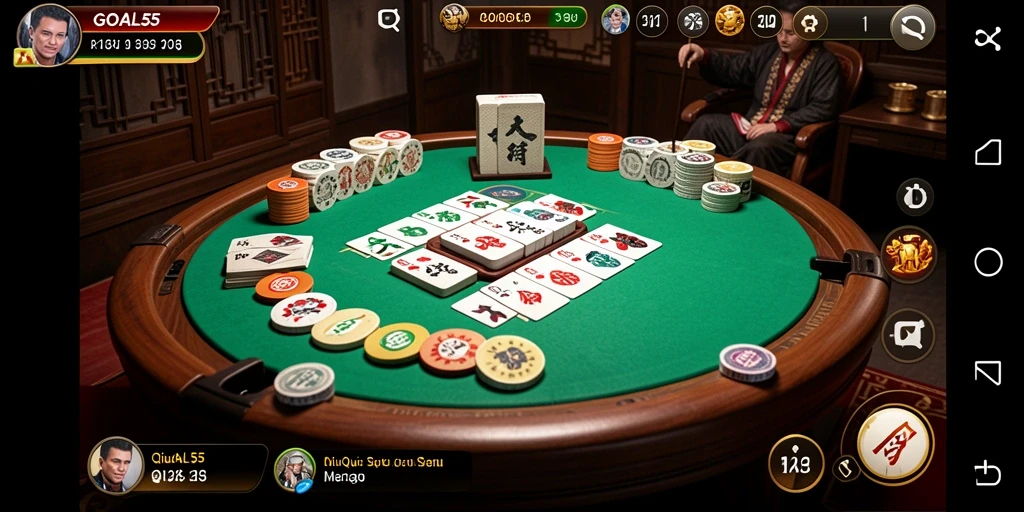 Screenshot gameplay QiuQiu yang menegangkan dan seru.