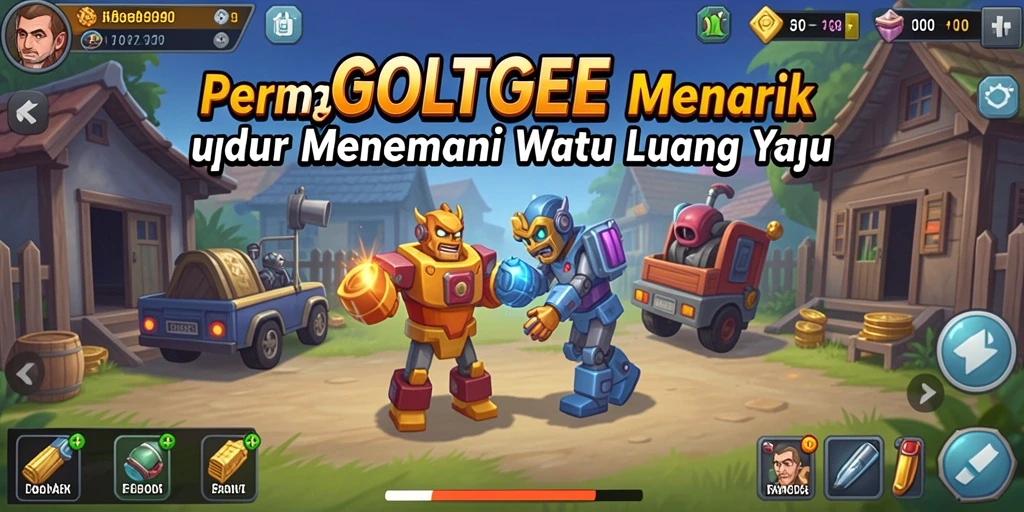 Tampilan gameplay GOLTOGEL yang menarik dan menuntut strategi.