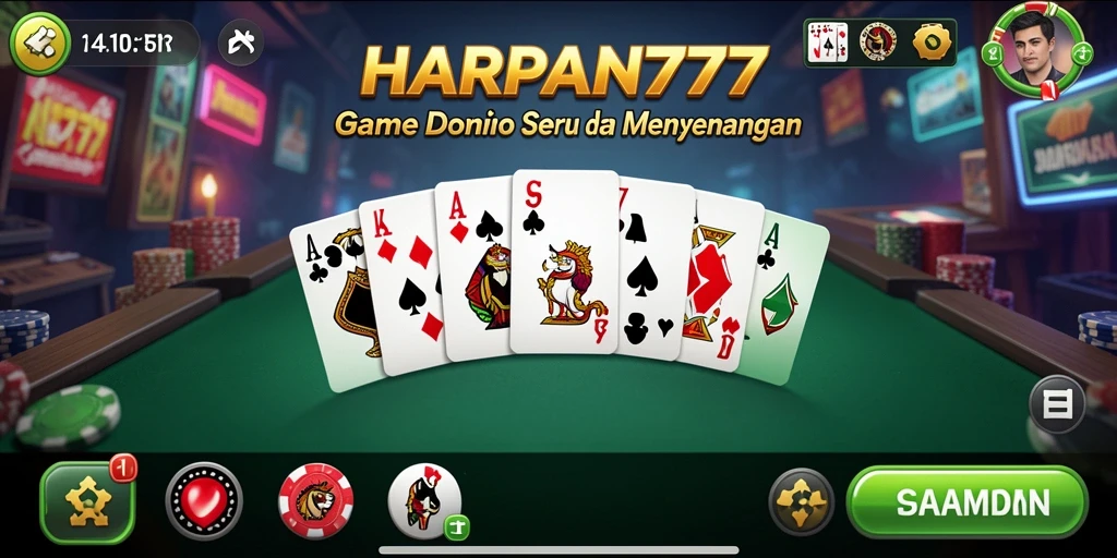 Tampilan gameplay seru dalam HARAPAN777 yang membuat ketagihan.