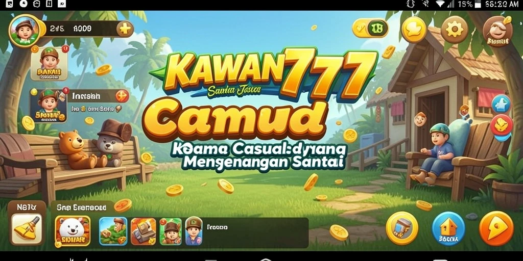 Gameplay KAWAN777 yang menarik dan penuh warna.