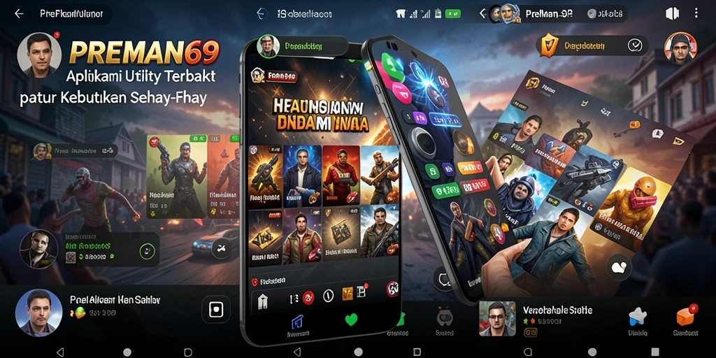 Tampilan antarmuka PREMAN69 yang intuitif dan fungsional.
