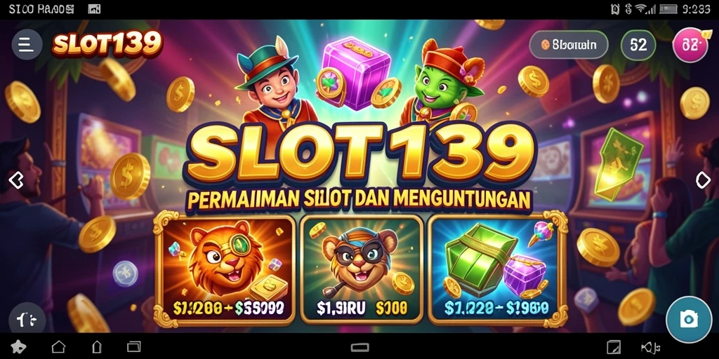 Tampilan gameplay SLOT138 yang menawan dan seru.