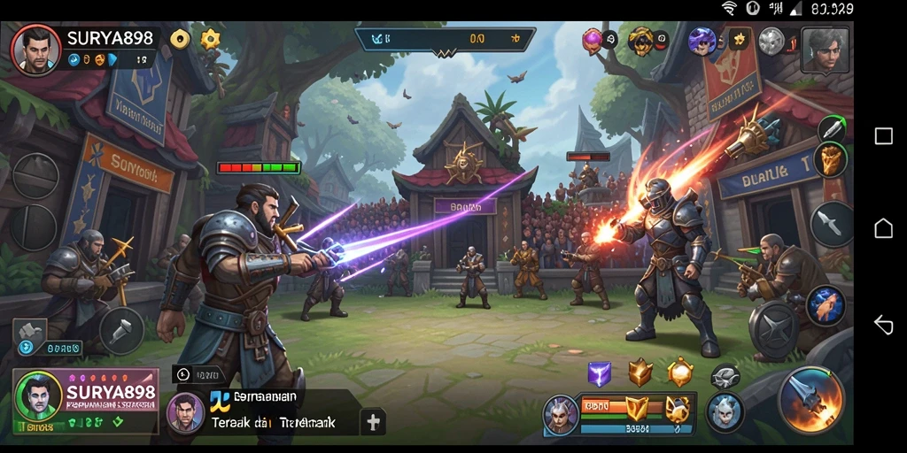 Tampilan menarik dari game strategi SURYA898 yang penuh aksi.