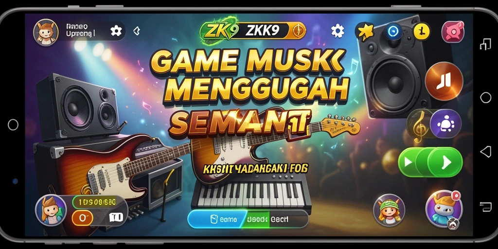 Gameplay seru ZK9 dengan berbagai lagu menarik dan grafis menawan.
